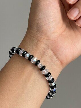 Black Crystal Bracelet
